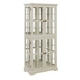 thumbnail image 2 of Vintage Display Cabinet With Glass Doors, Adjustable Glass Shelves, E26 Bulb Included, For Home, Office, 3 Color, 2 of 16