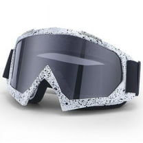 hwoehyo Windproof Motorcycle Goggles for Motorcycle, Cycling, Ski Snowboard Sports TPU PC