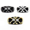 thumbnail image 4 of Stretch Elastic Hair Combs Set, 3pcs Double-Sided Clips for Secure Hold, 4 of 4