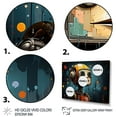 thumbnail image 3 of Designart "Fusion of Pop Art and Robot II" Fashion Framed Wall Art - Glam Yellow Pop Art Living Room Framed Canvas Art, 3 of 6