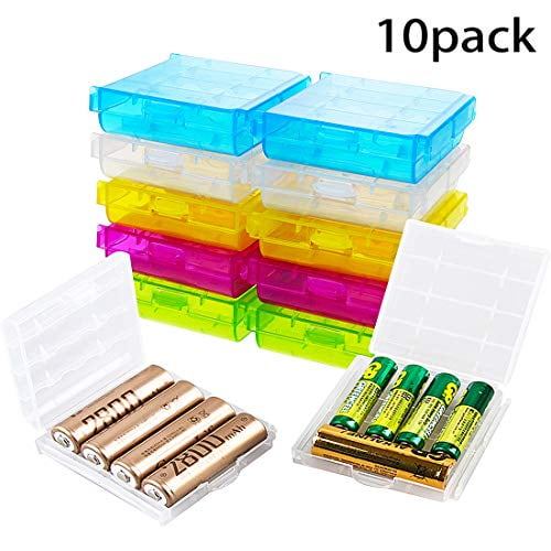 Big Trend 10 PCS Battery Storage for AA/AAA 4