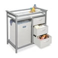 thumbnail image 6 of Badger Basket Modern Baby Changing Table with Hamper and 3 Baskets, Gray, 6 of 10