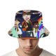 thumbnail image 4 of Dodo Sombrero bucket para adultos, gorra de protección solar, sombrero de pescador plegable para viajes al aire libre, pesca y actividades de verano, 4 of 6