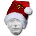 thumbnail image 2 of Kurt Adler 16-Inch Superman™ Santa Hat – Superhero Holiday Décor & Costume Accessory, 2 of 4