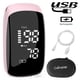 thumbnail image 3 of Oxímetro de pulso de dedo recargable por USB, oxímetro SpO2 PR, Monitor Médico de ritmo cardíaco y oxígeno en sangre para niños y adultos, 3 of 4