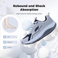 thumbnail image 3 of AiEles Men's Orthotic Walking Shoes - Arch Support, Plantar Fasciitis Relief Size 7-13, 3 of 8