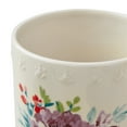 thumbnail image 4 of The Pioneer Woman Sweet Rose 7-Piece Stoneware Stemless Wine Glasses Set with Chiller, 4 of 5