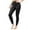 Black, variant on Posijego Womens Fleece Lined Leggings Winter Thermal Tights Stretch High Waisted Warm Workout Yoga Pants