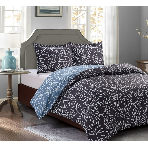 Harper Lane Payson Reversible 3-Piece Duvet Cover Set