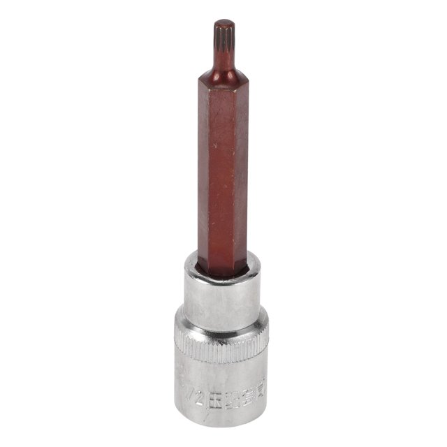 Socket de impacto universal de 100 mm, herramienta de acero de cromo vanadio, 1 pieza, 12 puntos, 5 mm para reparación de automóvil y motocicleta