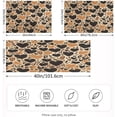 thumbnail image 4 of GZHJMY Satin Pillowcase for Hair and Skin, Leopard Heart Cooling Pillow Case with Envelope Closure Soft Breathable Silk Satin Pillow Cover for Sleeping King Size 40x20 in Home Decor, 4 of 7