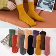 thumbnail image 2 of Calcetines gruesos de lana térmica flexible de colores para mujer de invierno zhangyuxiang unisex, 2 of 2
