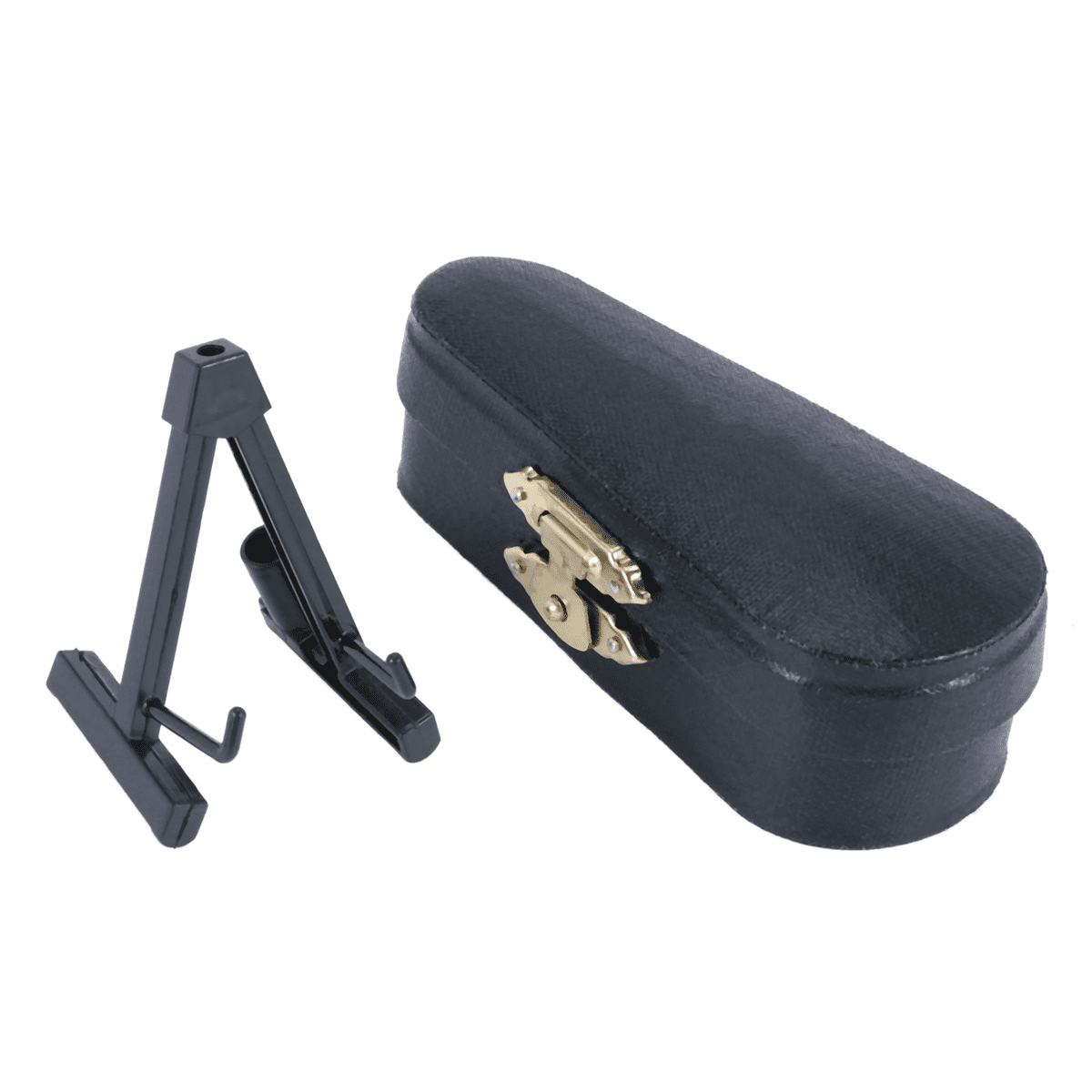 4X Gifts Violin Music Instrument Miniature Replica with Case, 8X3cm