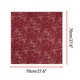 thumbnail image 3 of Bufandas de gasa para mujer - 27.6 X27.6 - Pañuelo cuadrado con estampado floral Pañuelo para el cuello Pañuelo para el cuello Vino rojo 70x70cm/27.6x27.6 inches(LxW), 3 of 5