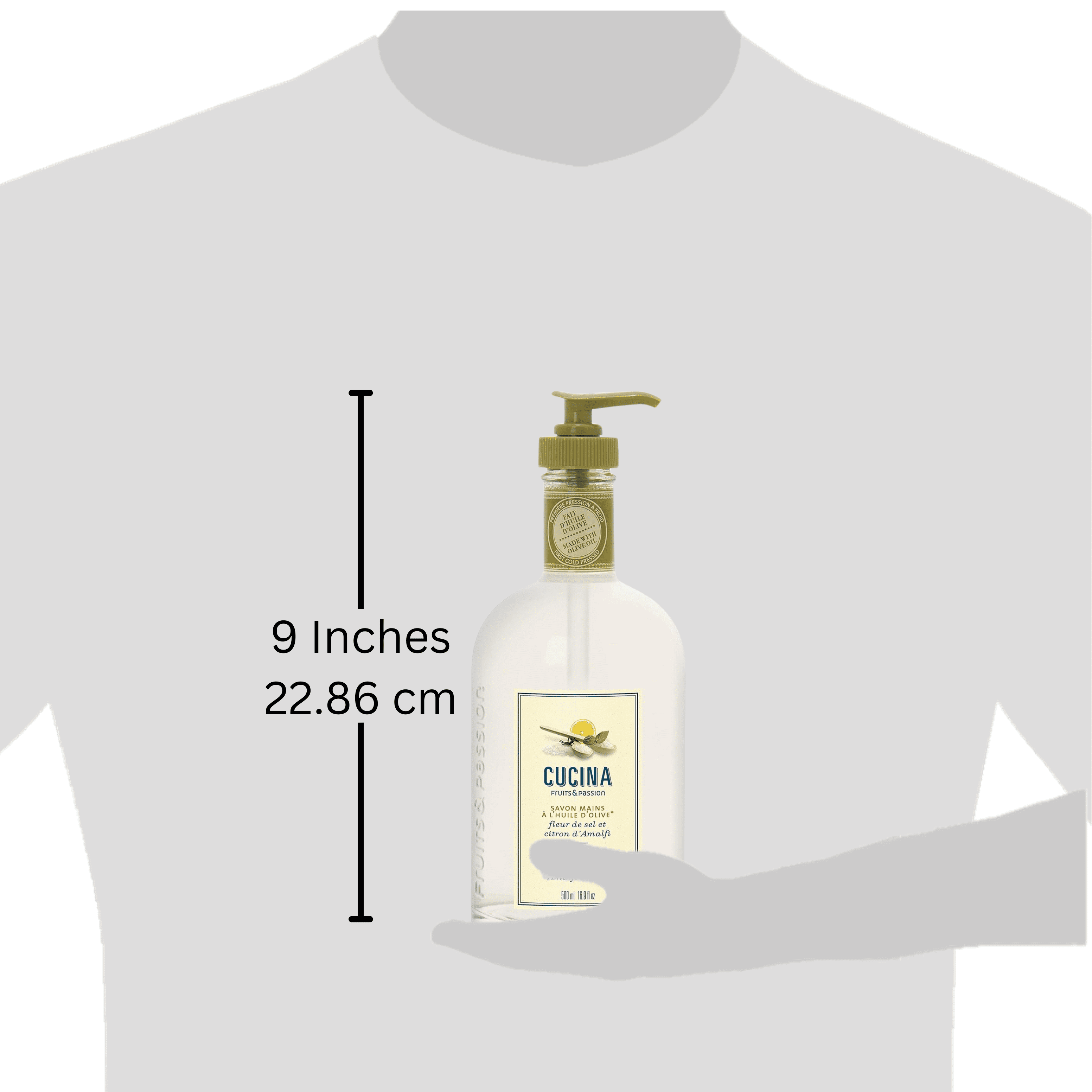 Cucina Sea Salt and Amalfi Lemon 16.9 oz Hand Soap