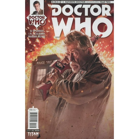 Doctor Who: The Eleventh Doctor Year Two #11B VF ; Titan Comic Book