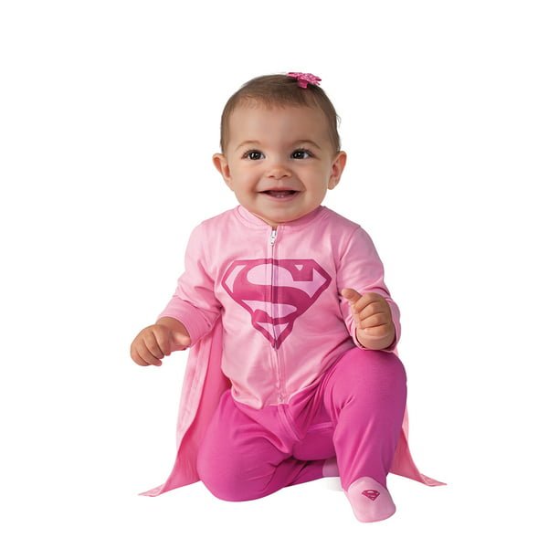 Infant Supergirl Onesie Costume by Rubies 887606 - Walmart.com ...