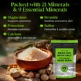 thumbnail image 3 of Aromasong Dead Sea with Organic Aloe Vera Bath Salt Soak Bulk Pack 19 lbs, 3 of 8