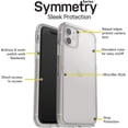 thumbnail image 6 of OtterBox Symmetry Series Case for iPhone 11 & iPhone XR Only - with Cleaning Cloth - Non-Retail Packaging - We'll Call Blue Clear/Blue Sapph Met/We'll Call Blue Iml, 6 of 7
