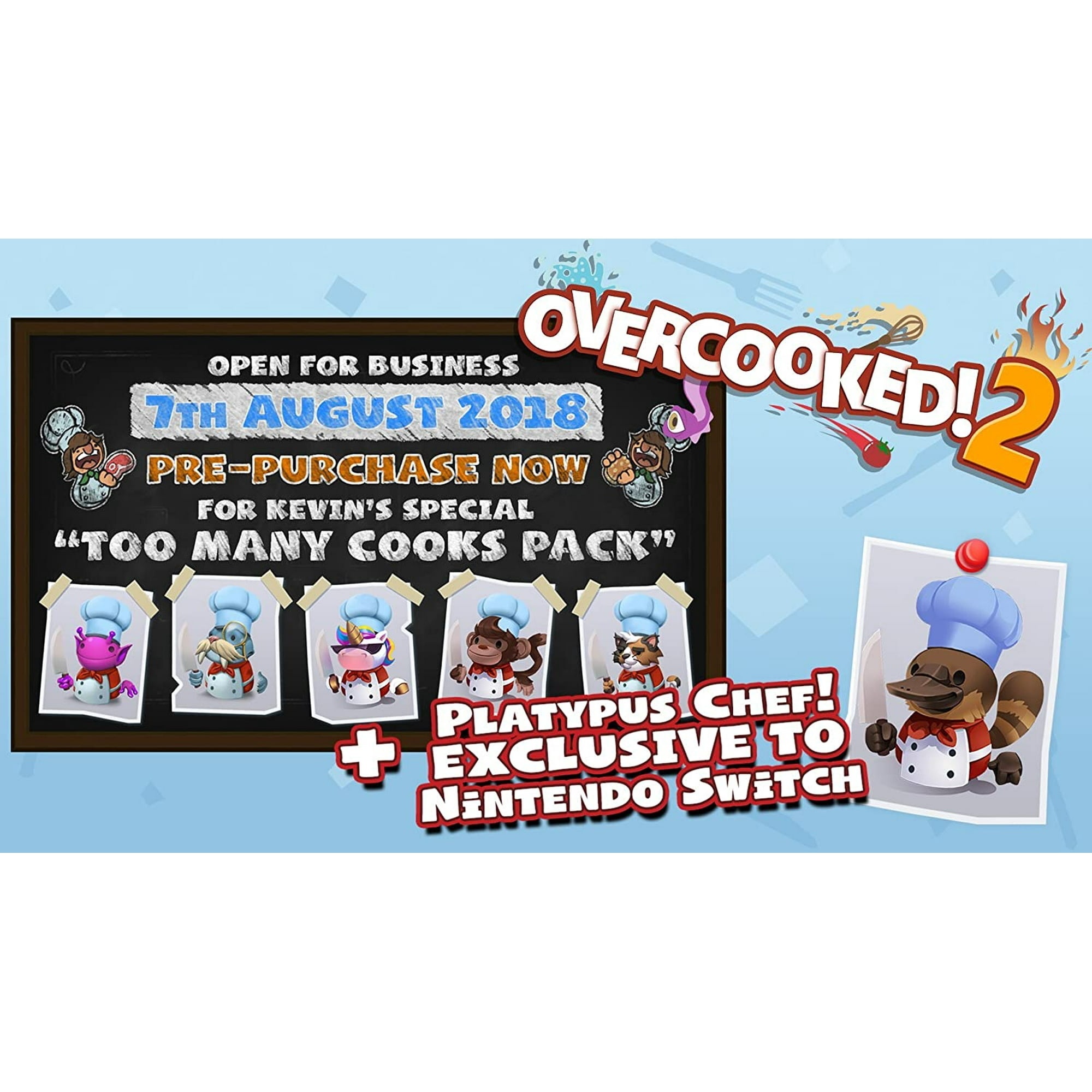 Nintendo Switch OVERCOOKED! + OVERCOOKED! 2 Overcooked! 2 for Nintendo Switch : Amazon.ca: Video Games