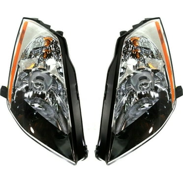 HID Xenon Headlights Headlamps Left & Right Lamp Pair Set For 2003-05 350Z