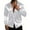 White, variant on Mens Satin Dress Shirt Luxury Long Sleeve Blouses Button Up Shirts Regular Fitted Cuffs Shiny Contrast Shirt Party Wedding Shirts