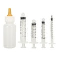 thumbnail image 3 of Pet  Kits, Multiple Scale Replacement Nipple Kitten Feeding Bottles  Rate Control  For Puppies For Rabbits Yellow, 3 of 8