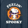 thumbnail image 3 of Peanuts - Feelin Spooky - Women's Lightweight French Terry Long Sleeve Shirt, 3 of 6