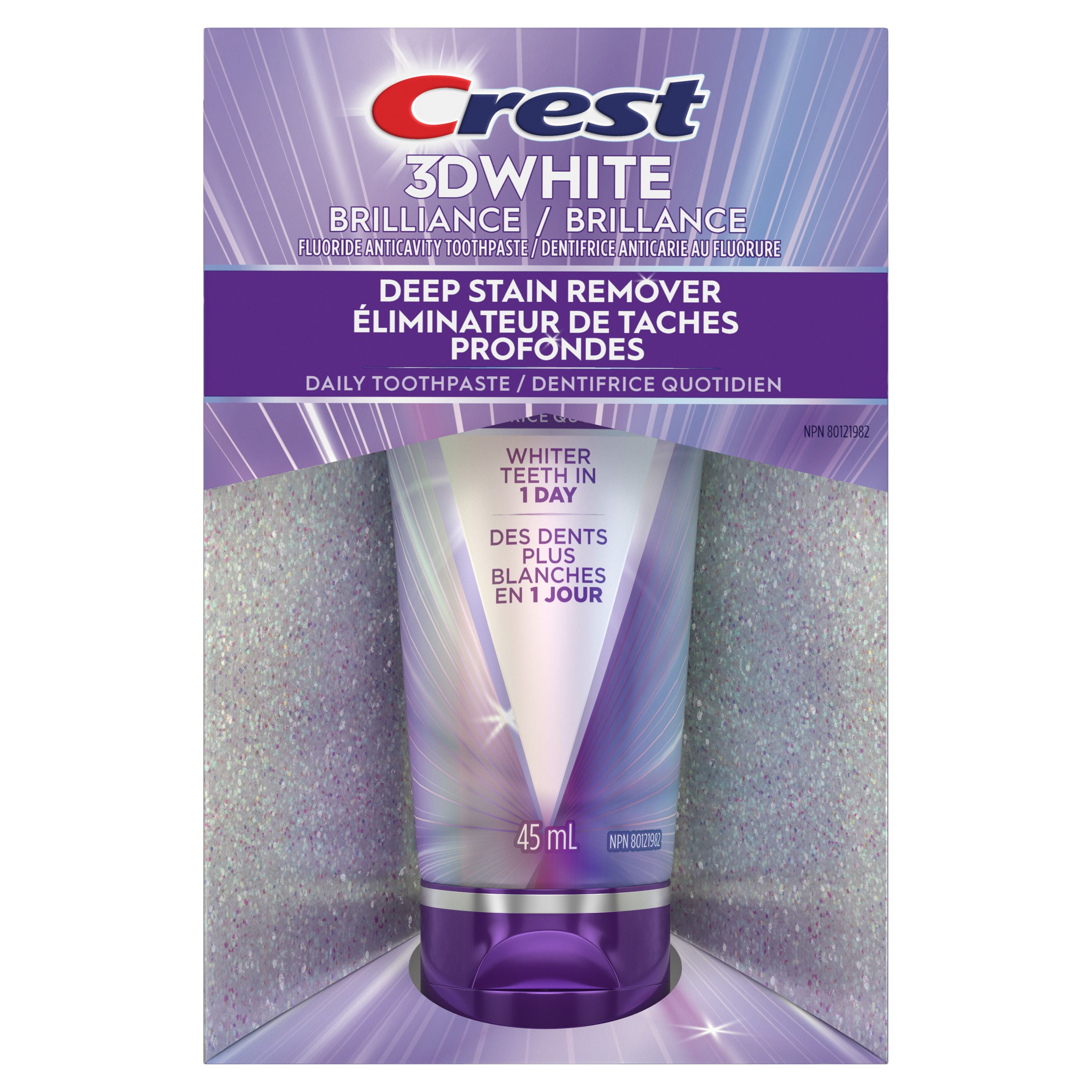 Crest 3DWhite Brilliance Deep Stain Remover Toothpaste