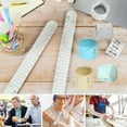 thumbnail image 2 of Reusable Silicone Memo Wrist Band Wearable Memo Wristband Waterproof to Do List Slap Bracelets Writable Erasable Strap Wearable Memo Watchband for Daily Planner, Study Task Dark Blue, 2 of 6