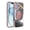 Pink, variant on Compatible with iPhone 16 Plus Case, [Military Grade Drop Tested][Camera Lens Protection][Built in Kickstand] Translucent Tempered Glass Slim Back Soft Edge Magnetic Cover,Black