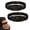 2pcs, variant on Vietnam Veteran Honor Bracelet, 1955-1975 Commemorative Braided Wristband, All Gave Some Some Gave All Metal Cuff Bangle, Black Woven Commemorative Military Bracelet Gift for Veterans