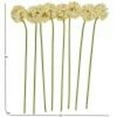 thumbnail image 3 of 31" Plastic Floral Tall Allium Artificial Flower Stem, by DecMode (8 Count), 3 of 9