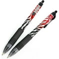 thumbnail image 2 of Zebra Z-Grip Retractable Ballpoint Pen - Black Ink - Pack of 10 + 2 Red Flame, 2 of 5