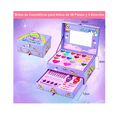 thumbnail image 3 of "Maquillaje De Juguete Para Niñas Lavable Real De Belleza Lila ", 3 of 5