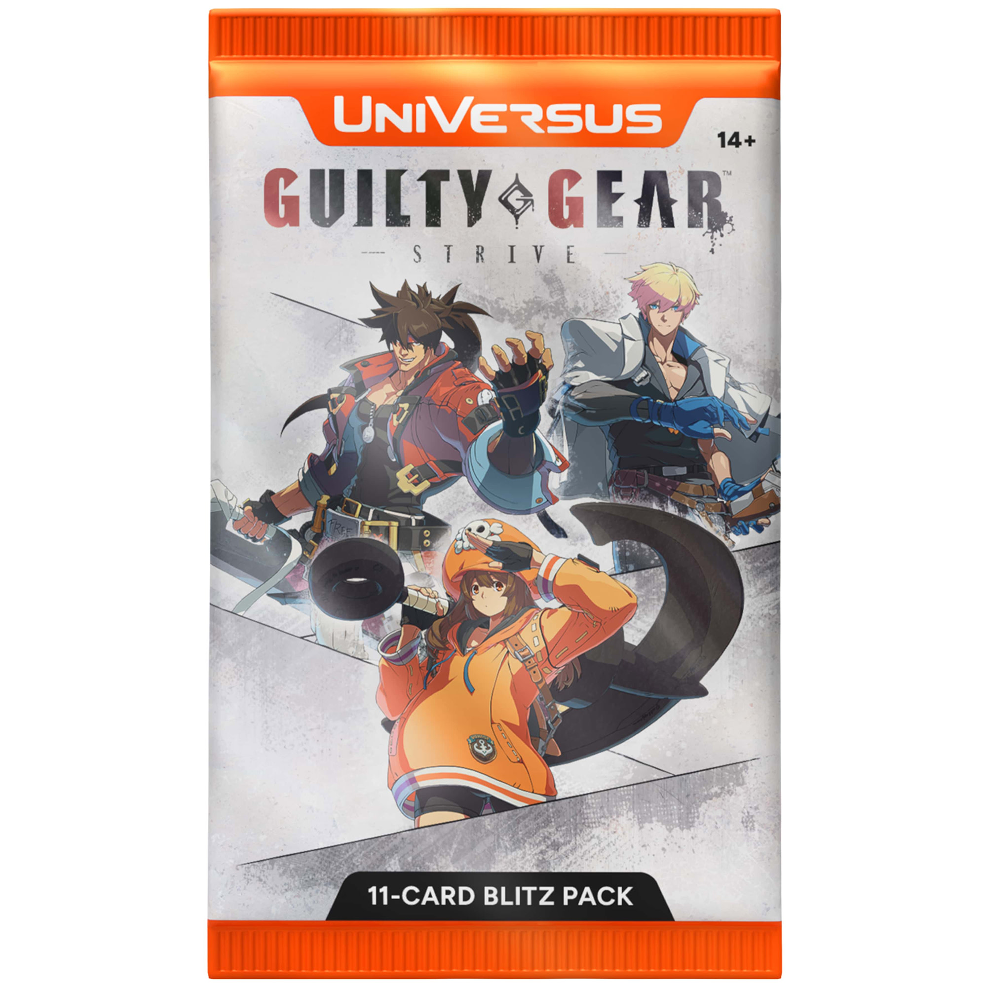 UniVersus: GUILTY GEAR - STRIVE - Blitz Box - 12 Blitz Packs (11 Cards Ea), Battle Deck-Building Trading Card Game, Randomly Assorted, TCG Collectible