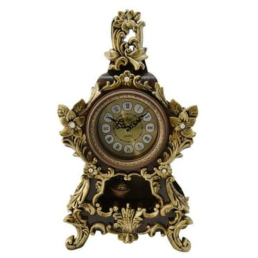 Three Star Import & Export ZP893 14 x 8 in. Table Clock with Pendulum