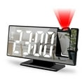 thumbnail image 1 of Wzzjkit Alarm Clock Projection New Mirror Large Screen Display Silent Sleep Multifunctional Intelligent Alarm Clocks for Bedrooms for Office Bedroom Dorm Digital Clock, 1 of 9