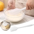 thumbnail image 1 of Cooking Utensils Pan Scraper Silicone Rubber Spatula with Handle for Kitchen Baking and Cooking Accessories, 1 of 7