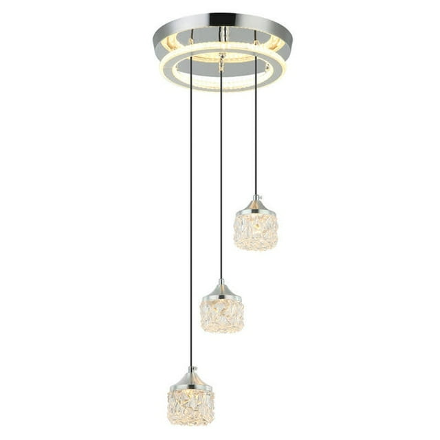 Lampara Colgante Areca 3 Luces Iluminación Luz Vic Innovador