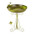 thumbnail image 1 of Soporte de baño para pájaros de metal, diseño vintage, comedero para pájaros para uso en exteriores, patio, césped, 1 of 9