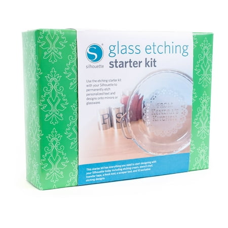 Silhouette Glass Etching Starter Kit