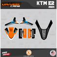 thumbnail image 2 of Kalair GFX Graphics Kit for Ktm ELECTRIC MINI SX-E2 (2024) Orange-crew Series, 2 of 4