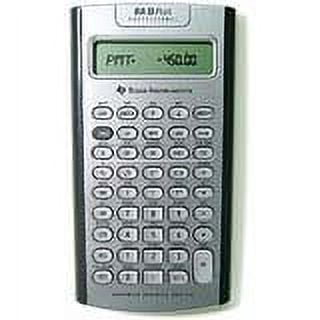 Texas Instruments TI BA II Plus Professional Financial Calculator - 10 Character(s) - LCD - Battery Powered IIBAPRO/CLM/4L1/A