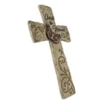 thumbnail image 5 of Rustic Western Butterfly Cherish The Moment Scroll Art Faux Stone Wall Cross, 5 of 9