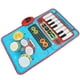 thumbnail image 5 of Tapete Musical 2 en 1 para bebé, teclado de Piano, tambor para niños pequeños, tapete de juego Musical táctil portátil para educación temprana, 5 of 9