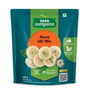 Tata Sampann Rava Idli Mix | Ready To Cook Breakfast Mix | Easy To Cook | Soft, Fluffy & Tasty Idlis | Rava Idli Mix With Real Cashews | 500 G