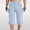 #074-Light Blue, variant on TaTaai Men's 3/4 Length Work Pants with Multi-Pockets, Drawstring Waist, and Comfortable Casual Fit Gift