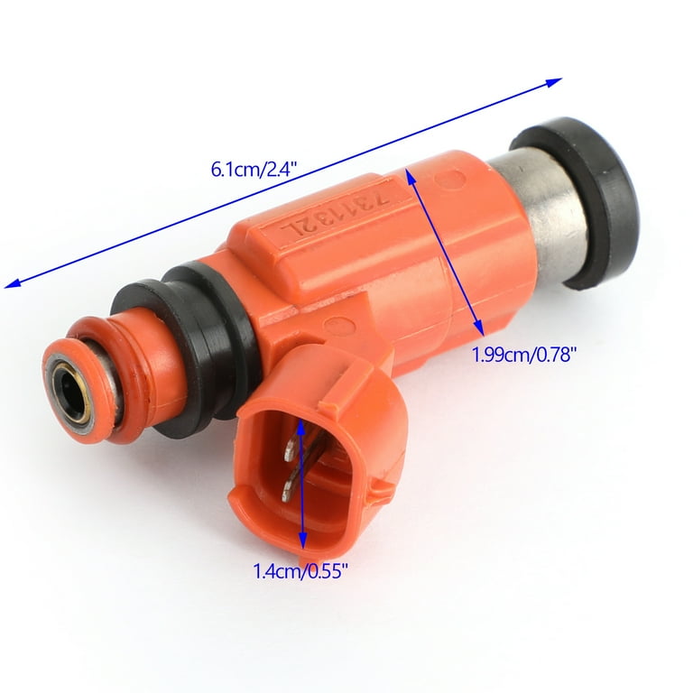 4 x Fuel Injectors CDH210 880887T For Yamaha F115 HP Outboard 2000-2011 4 x Fuel Injectors CDH210 880887T For Yamaha F115 HP Outboard 2000-2011