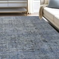 thumbnail image 7 of Superior Huda Rustic Oriental Indoor Area Rug,3' 6" x 5' 6", Azure, 7 of 7
